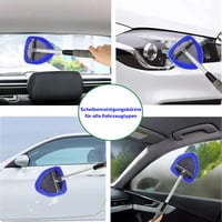 Teleskopische Mikrofaser Glas Auto-Enteisungsbürste