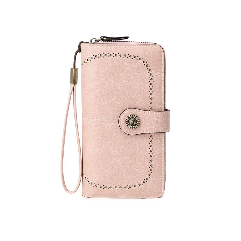 RFID Anti-magnetic Long Wallet