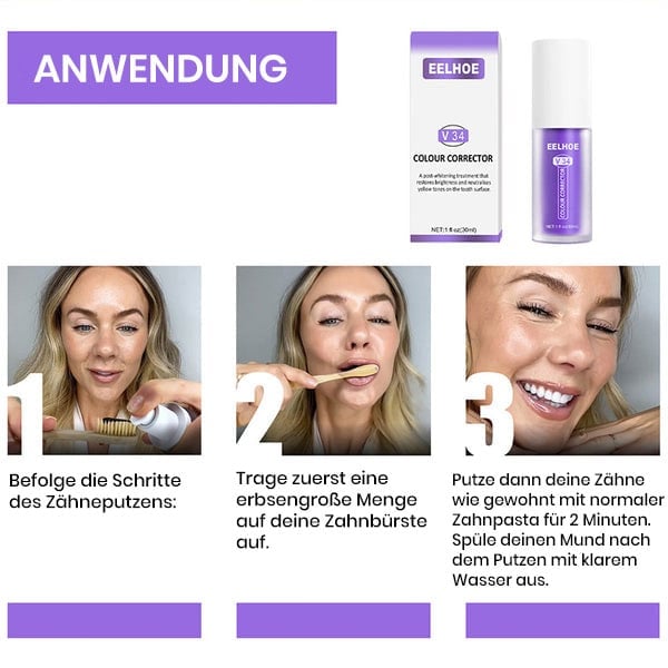 Zahnfarbkorrektur