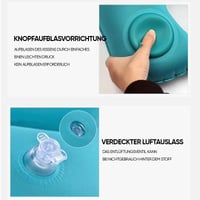 U-förmiges Kissen aus Milchseide