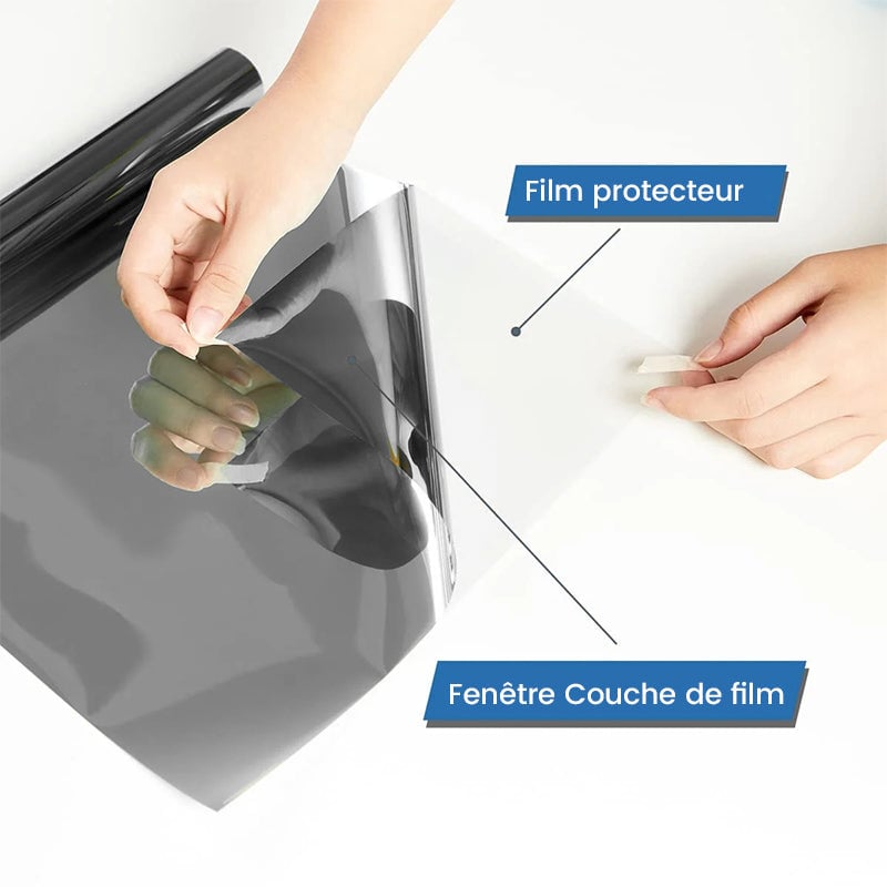 Film d'isolation thermique pour verre