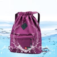 Drawstring Folding Backpack Outdoor Travel Bag
