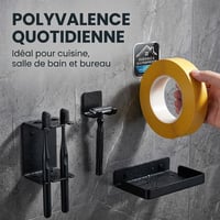 Ruban adhésif double-face puissant et imperméable