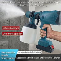 Kabelloses HVLP Farbsprühgerät für Zuhause