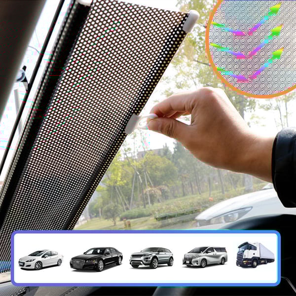 Automatic Retractable Windshield Sun Protection