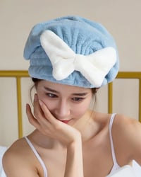 Super saugfähiges Haarhandtuch für nasses Haar