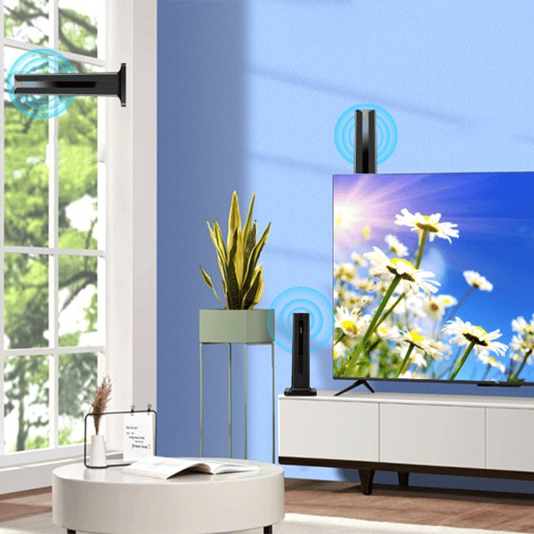 Indoor Digital HD Antena HDTV 1080P 4K Long Range