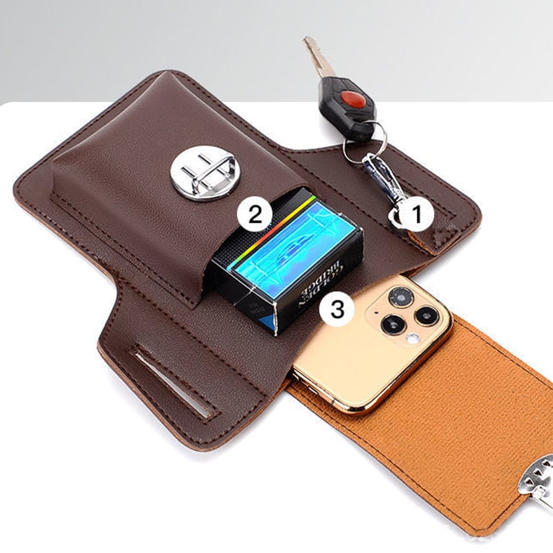 Vertikale Handy-Gürteltasche