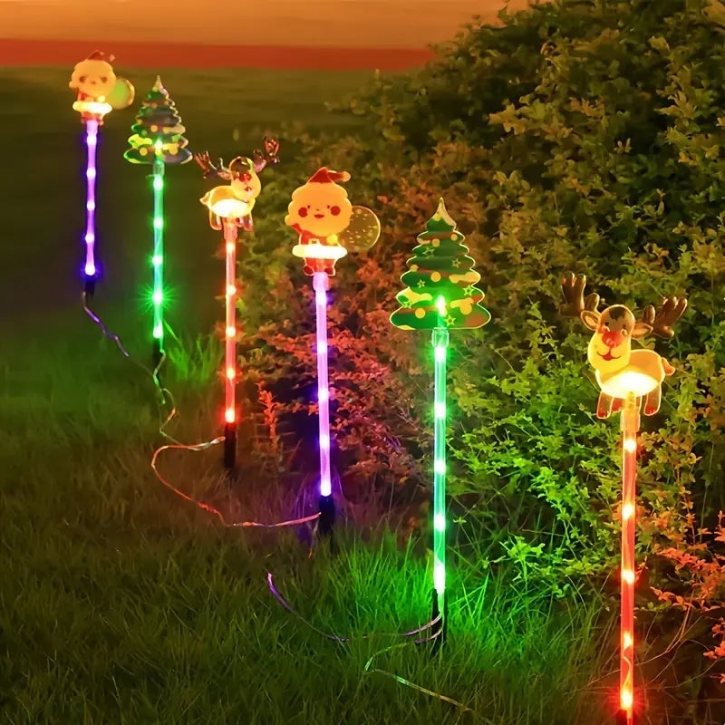 Solar-Powered Christmas Atmosphere Lights