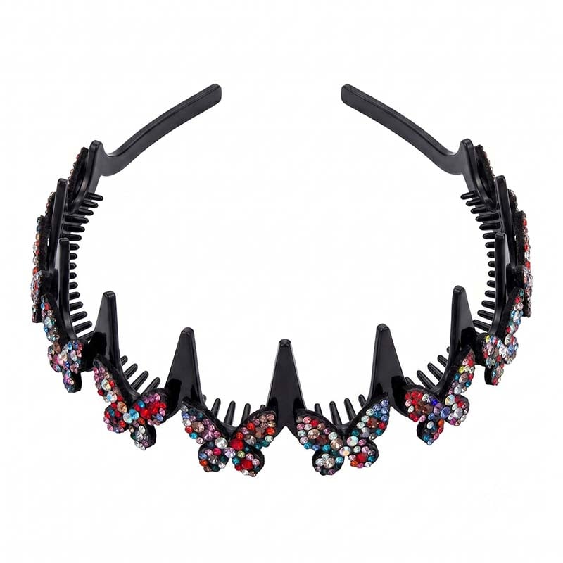 Crystal butterfly headband