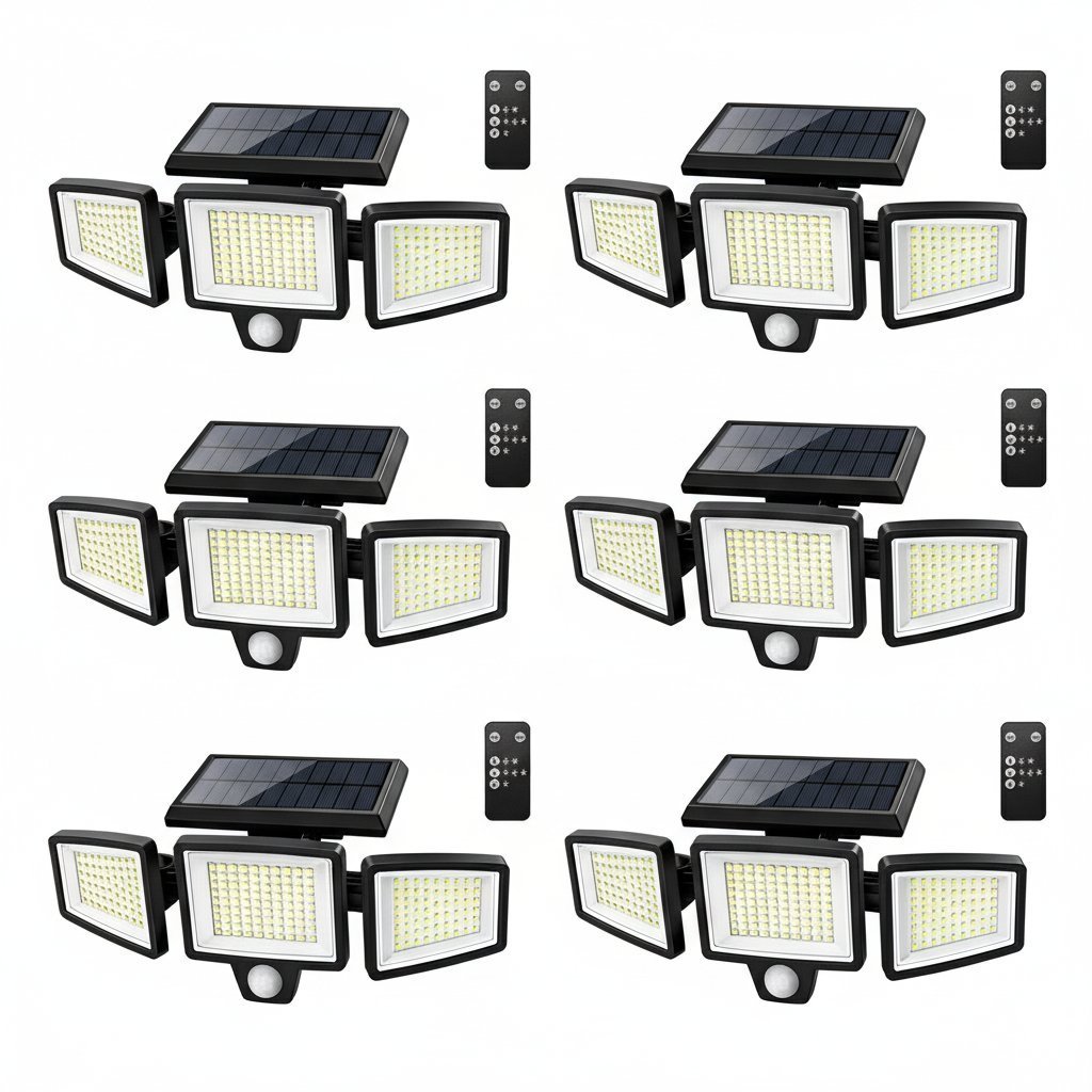 Sakerplus Solar Outdoor Lights