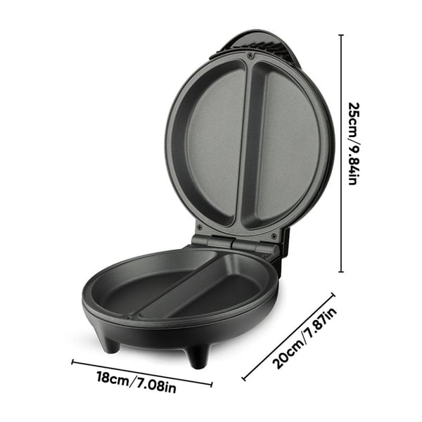 Dual-Zone Electric Omelette Maker