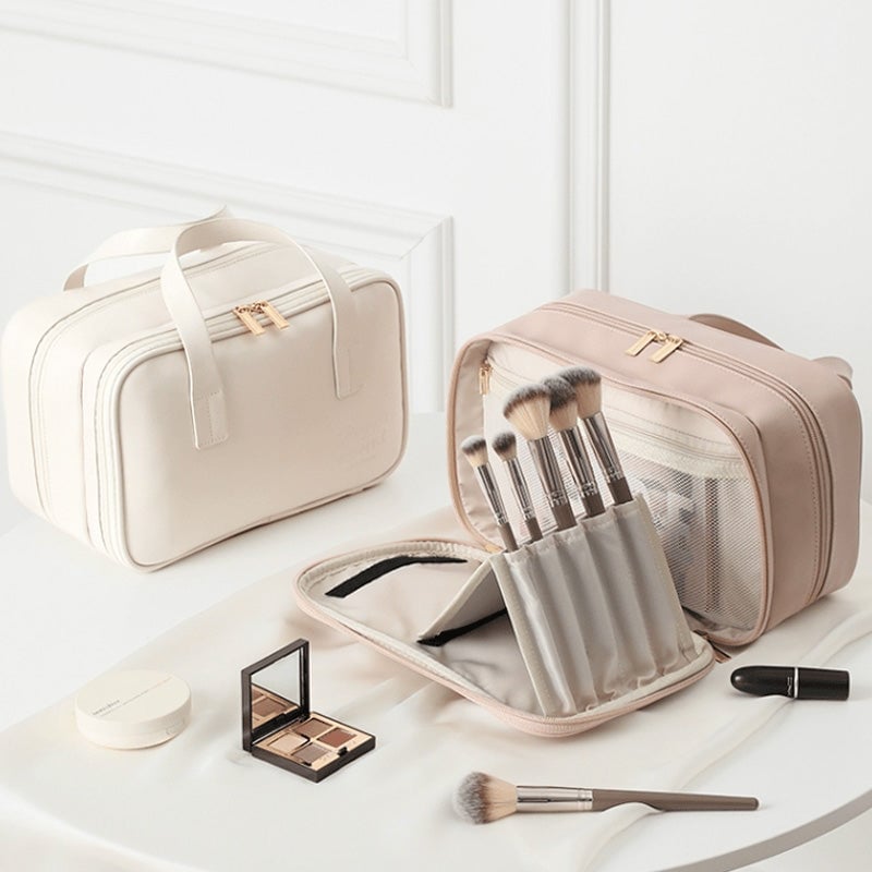 Large Capacity Portable Cosmetic Bag
