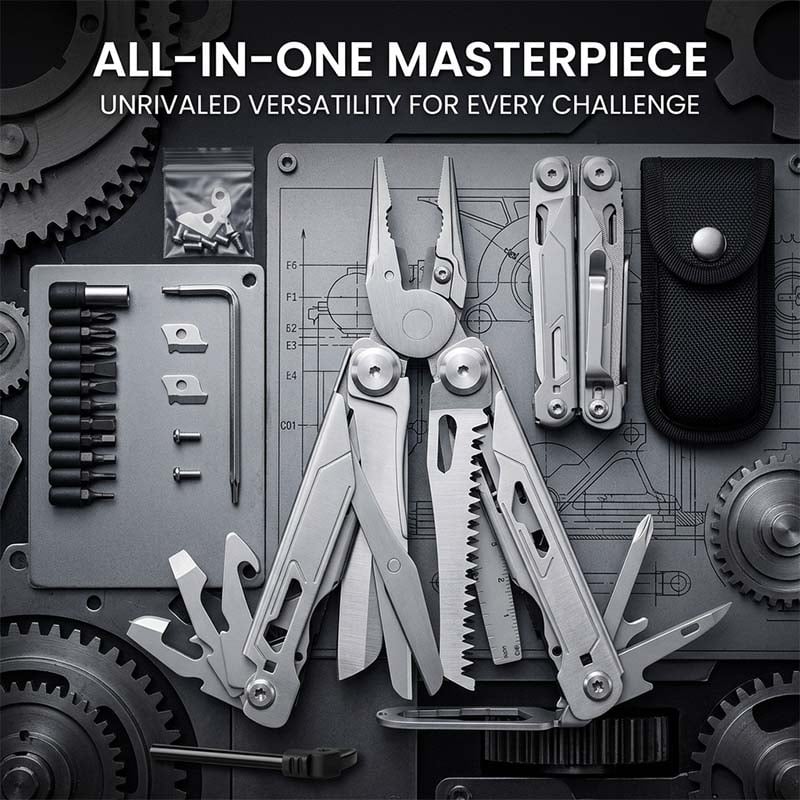 24-in-1 Professional Multi-tool Folding Pliers