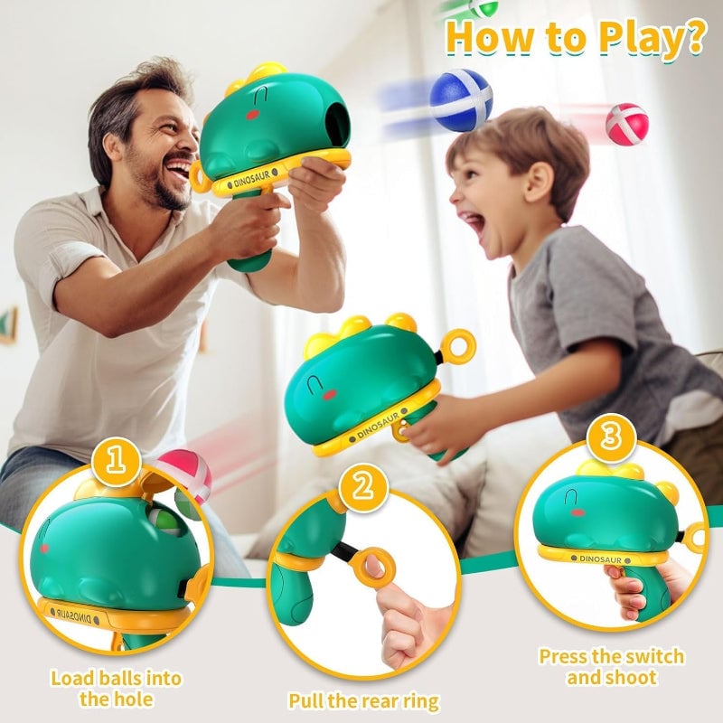 Dinosaur Dart Board Set