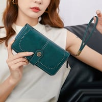 RFID Anti-Magnetisches Langwallet
