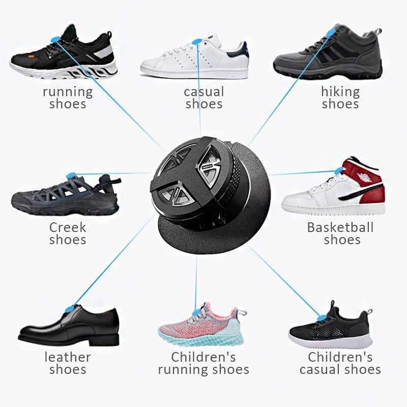 Rotating Automatic Buckle-Shoelace