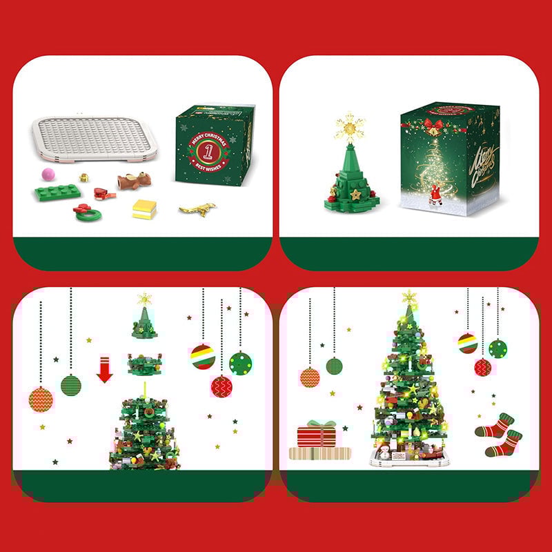 2024 Weihnachtsbaum-Bausatz