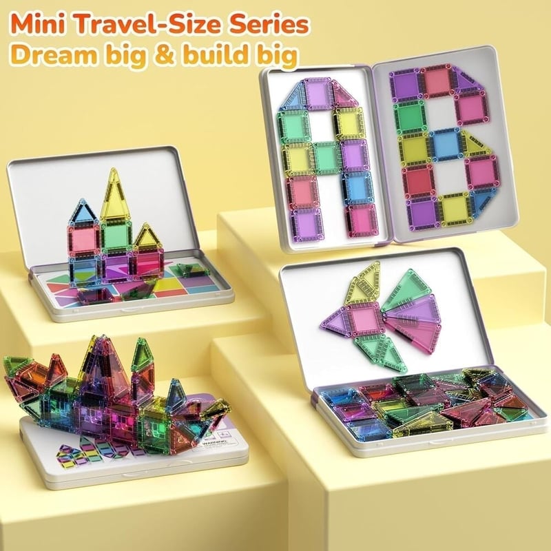 Magnetic Tiles Building Blocks Set