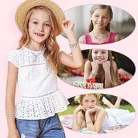 Sakerplus Girls Charm Bracelet Making Kit