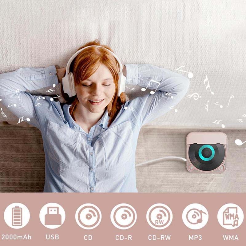 Tragbarer CD-Player mit Bluetooth-Kompatibilität