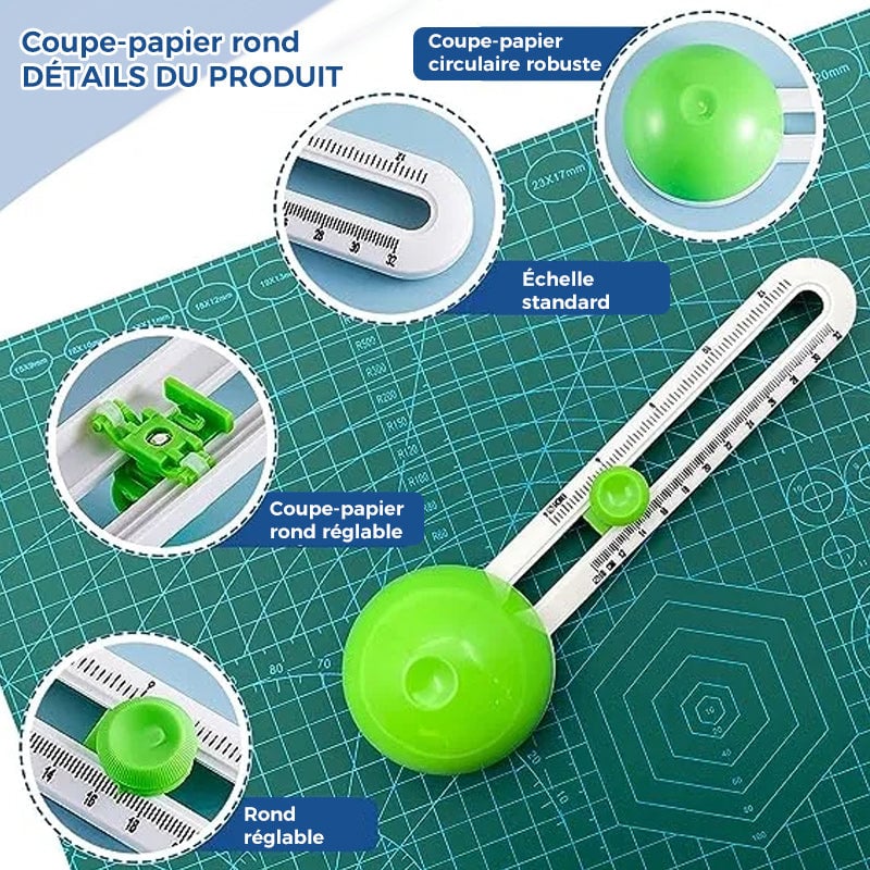  coupe-cercle pour l'artisanat du papier