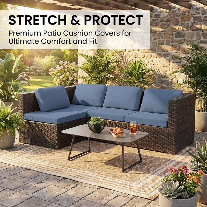 Outdoor Patio Sofa Cushion Covers