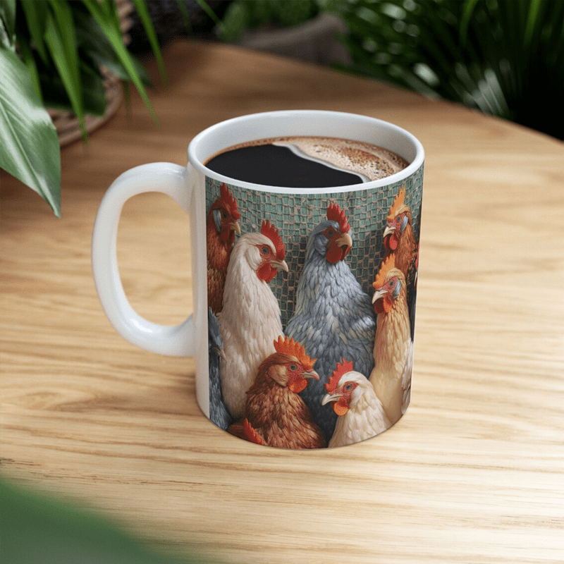 🐓Tazza con pollo 🎁Una buona scelta per il regalo di Natale
