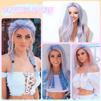 Clip-In Highlight – One Piece Ear Hook Hair Streak
