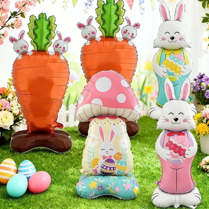 3D Easter Foil Balloon Garden Decoration