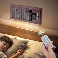 Constant temperature remote control booster fan
