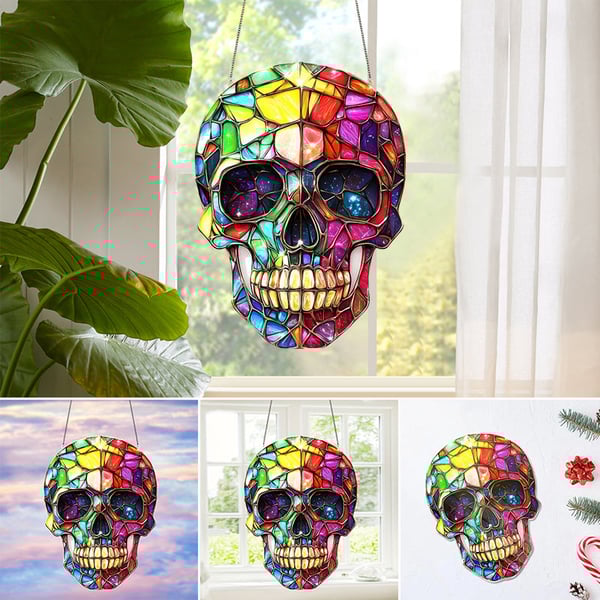 Skull Acrylic Pendant