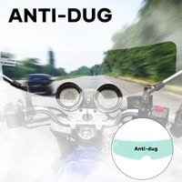 Anti-dug og regntæt visirbelægning