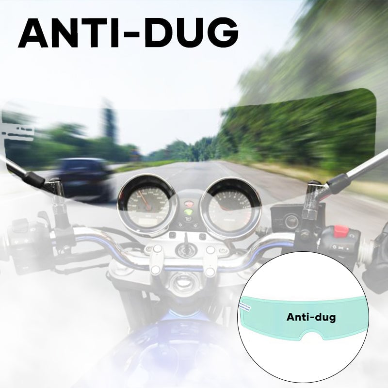 Anti-dug og regntæt visirbelægning