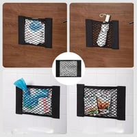 Muovipussi varastointi Mesh Bag (teipillä)