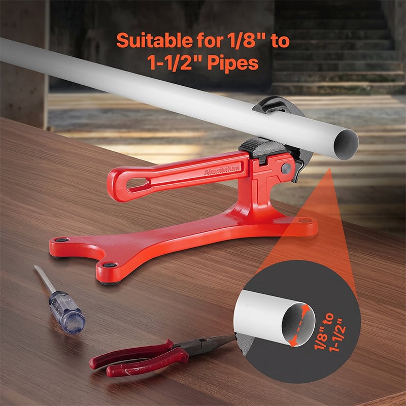 Sakerplus® Lightweight Portable Pipe Vise Clamp