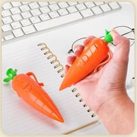 Portable Carrot Voice Recorder Ballpoint Pen