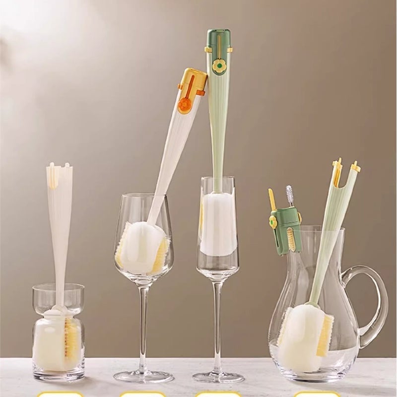 5-in-1 Multifunktionale Becher- & Flaschenreinigungsbürste