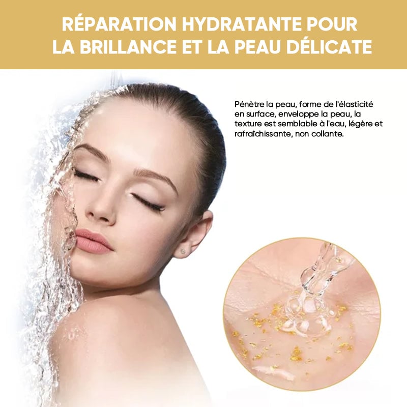 Sérum booster de collagène doré
