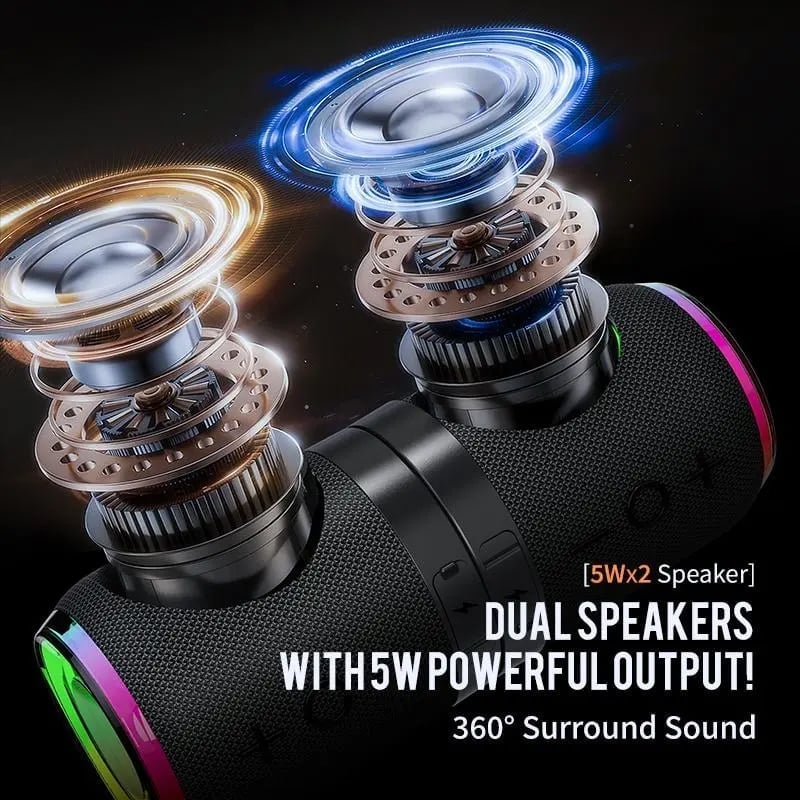 2-in-1 Magnetic Splittable Bluetooth Speaker