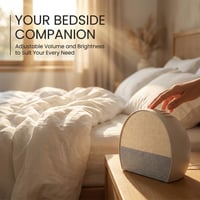 Kexon™ Fabric Wake-Up Light Alarm Clock