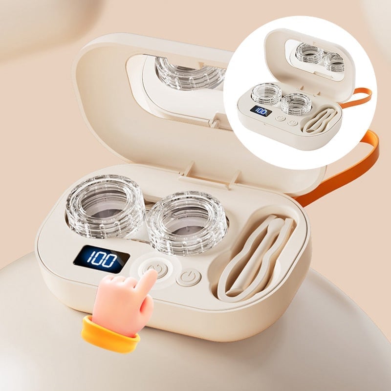 Sonic Automatic Contact Lens Cleaning Machine