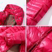 Kevyt puolipitkä takki naisille