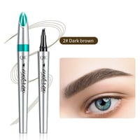 Sale - 3D Waterproof Microblading Eyebrow Pen 4 Fork Tip Tattoo Pencil
