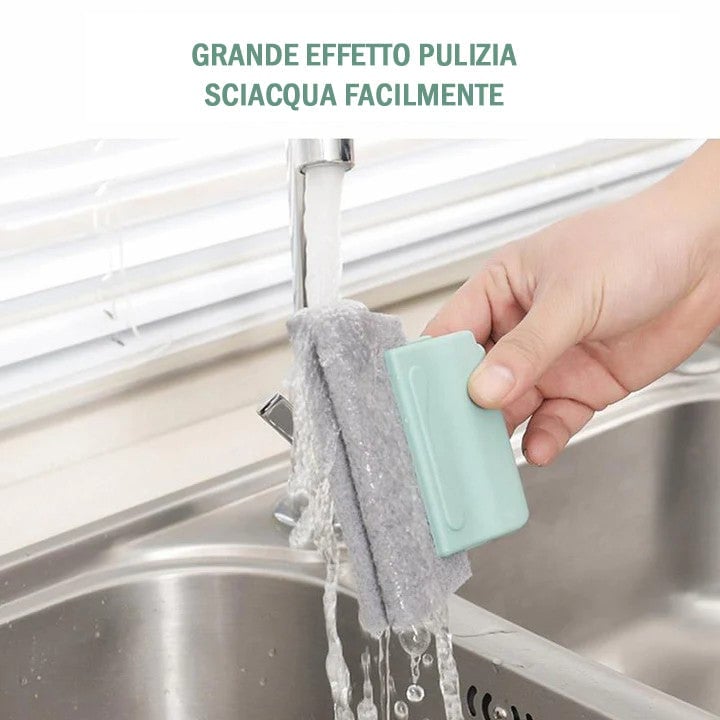 Spazzole per la pulizia delle scanalature delle finestre delle porte