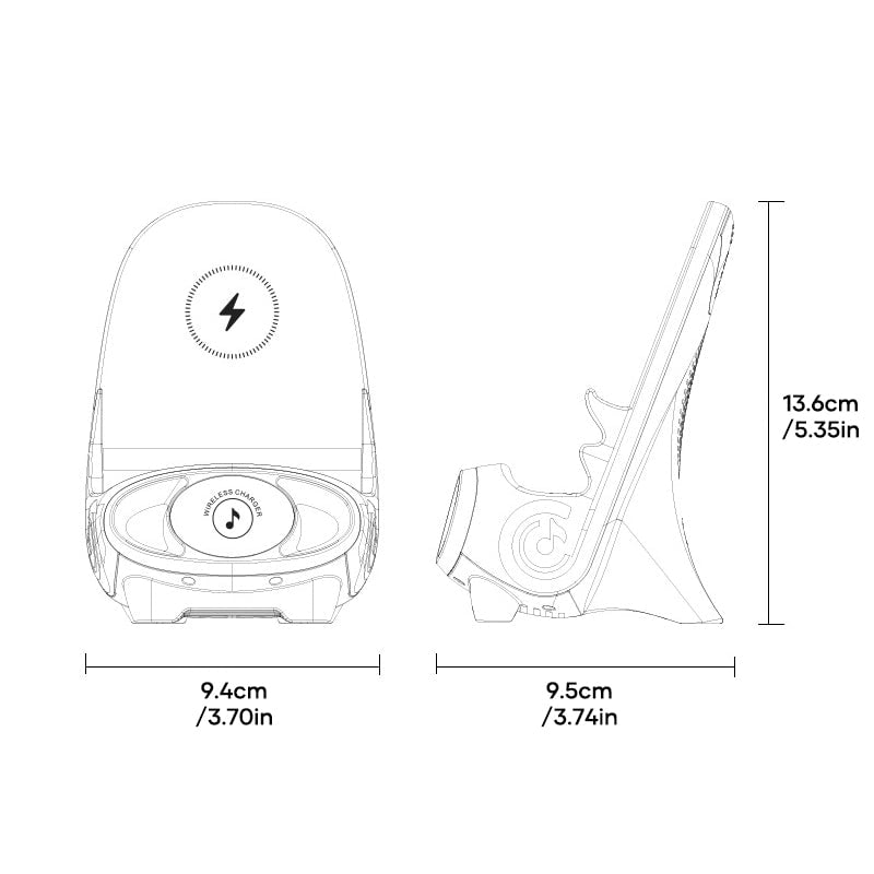 🔥Handyhalter für kabelloses Laden🔥