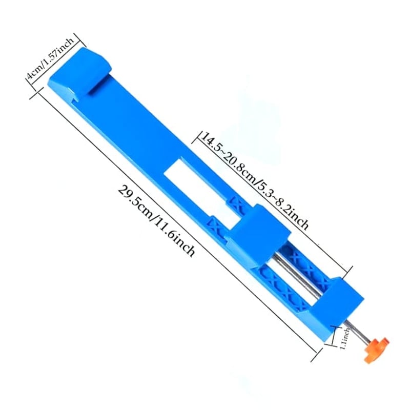 🛠️ Adjustable Guide Rail for Cutting Machines