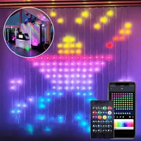 Color Waves LED-Lichtvorhänge mit Musiksynchronisation