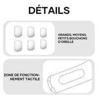Ecouteurs Bluetooth à réduction de bruit