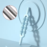8-Wiel Sensory Massage Stick met twee rijen